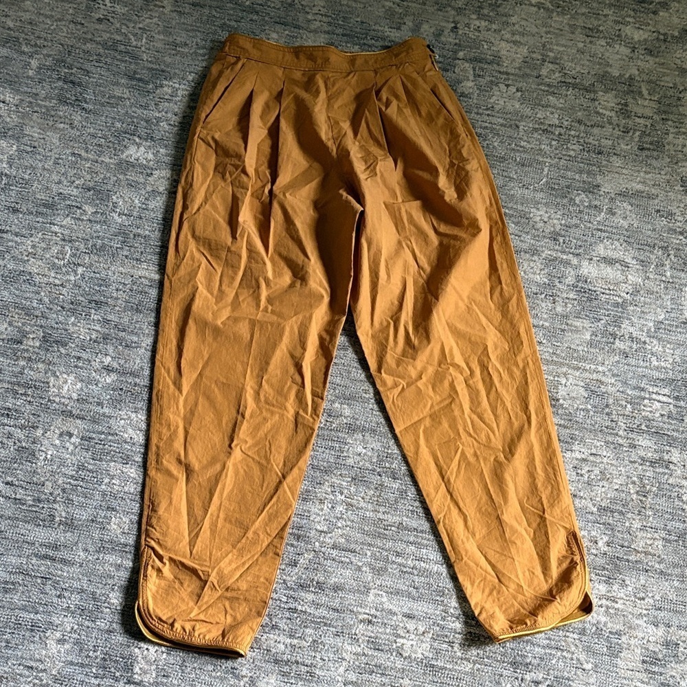 Forte Forte women’s pants - size 0 - 100% cotton - golden/mustard color